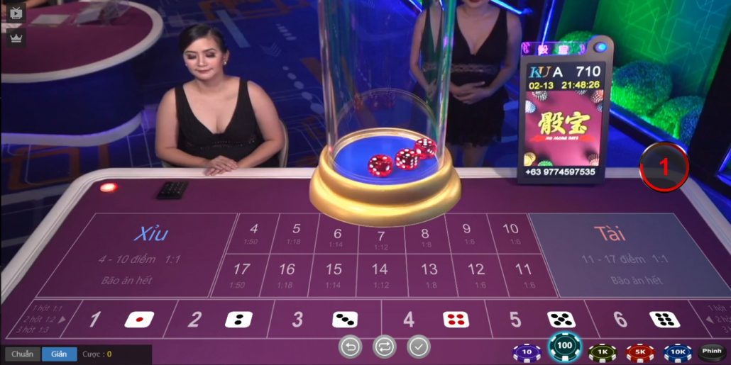 chơi tài xỉu sảnh rồng tại cổng game debet